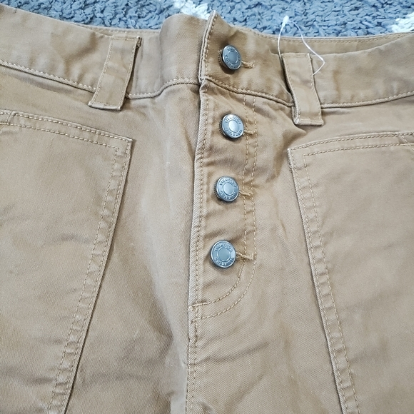 COLUMBIA “Holly Hideaway” Cotton Pants/Camel Brown/Straight Leg size 6 - Picture 7 of 12